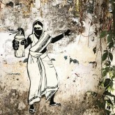 Street art and graffiti in South India