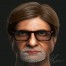 Portrait of Amitabh Bachchan