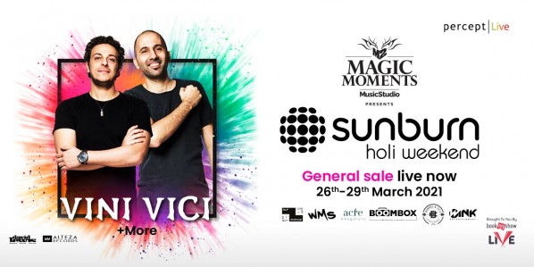 Sunburn Holi Weekend 2021 ft Vini Vici